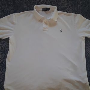White polo from Ralph Lauren